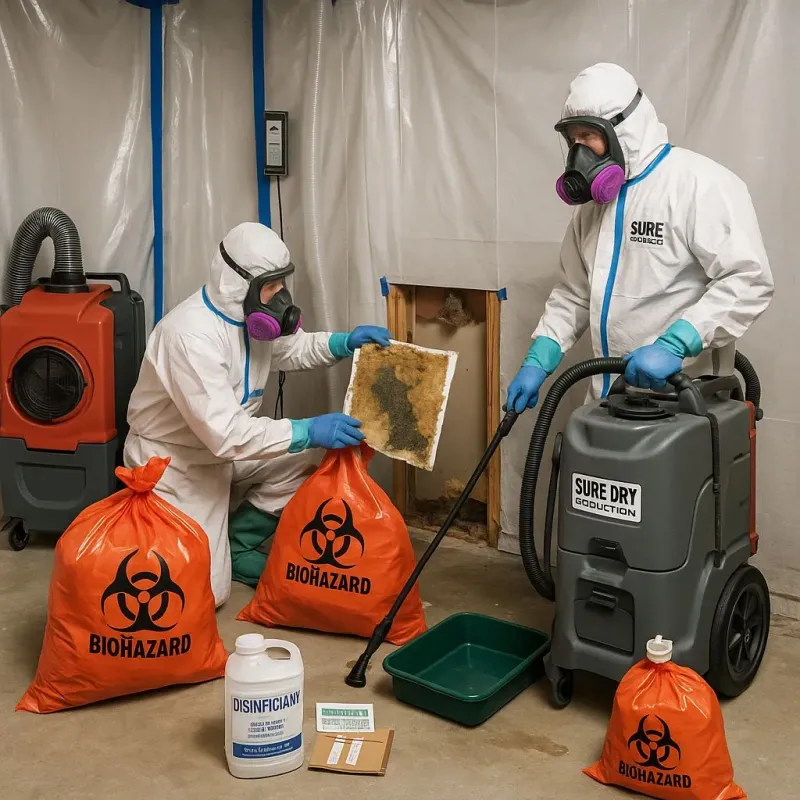 Contaminated Water Handling Protocols process in Loa, UT