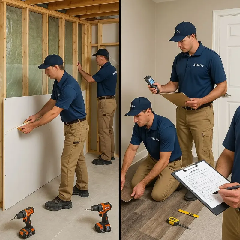 Repairs and Reconstruction process in Loa, UT
